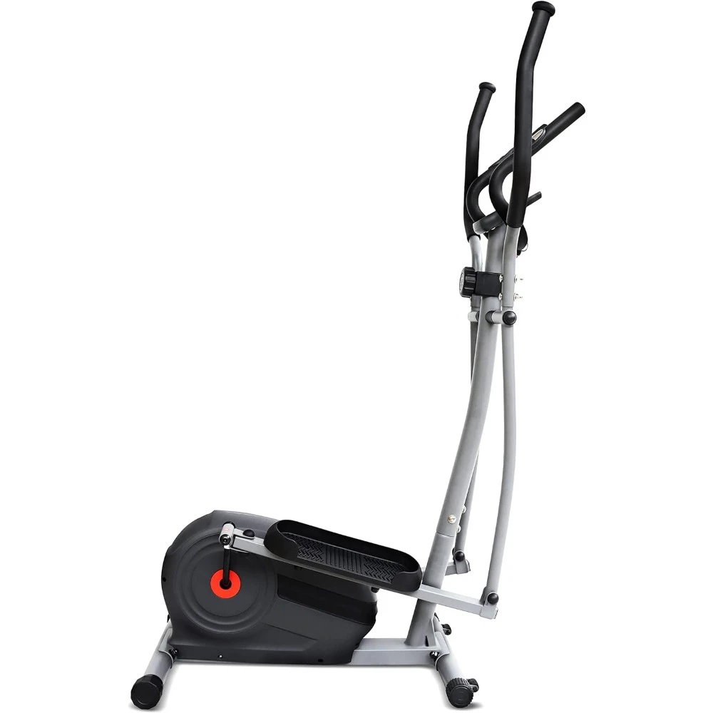 

Magnetic Elliptical Machine with LCD Performance Monitor, Pulse Sensor, Floor Stabilizers, Low-Impact, Full Body Workout