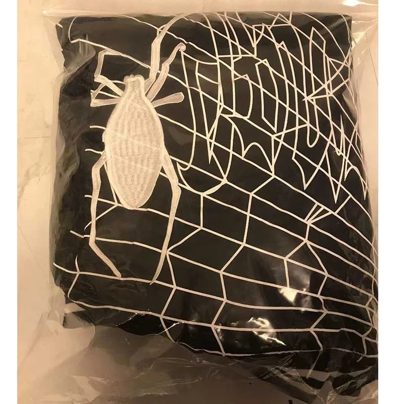 Thiened Spider Web التطريز البيسبول Jaet هوديي الشارع Sle الهيب هوب القطن معطف الشباب Faion الشتاء ملابس خارجية