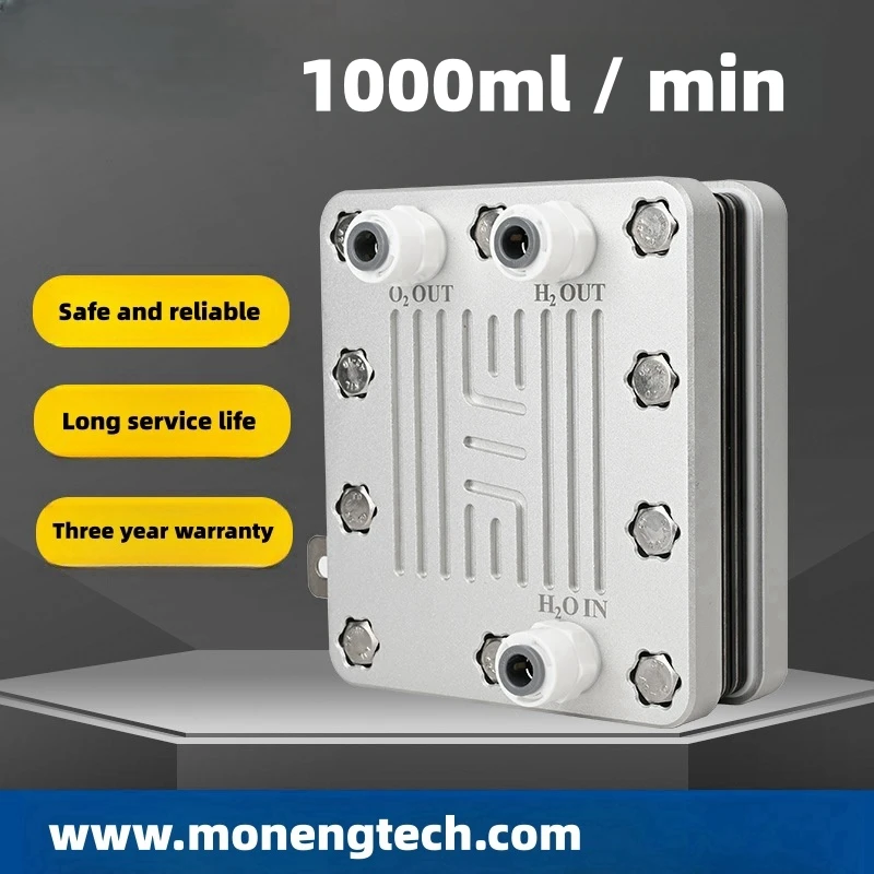 Green Hydrogen Micro PEM Electrolyser Stack System 1000mL/min Adjustable Hydrogen Production Hydrogen Generator