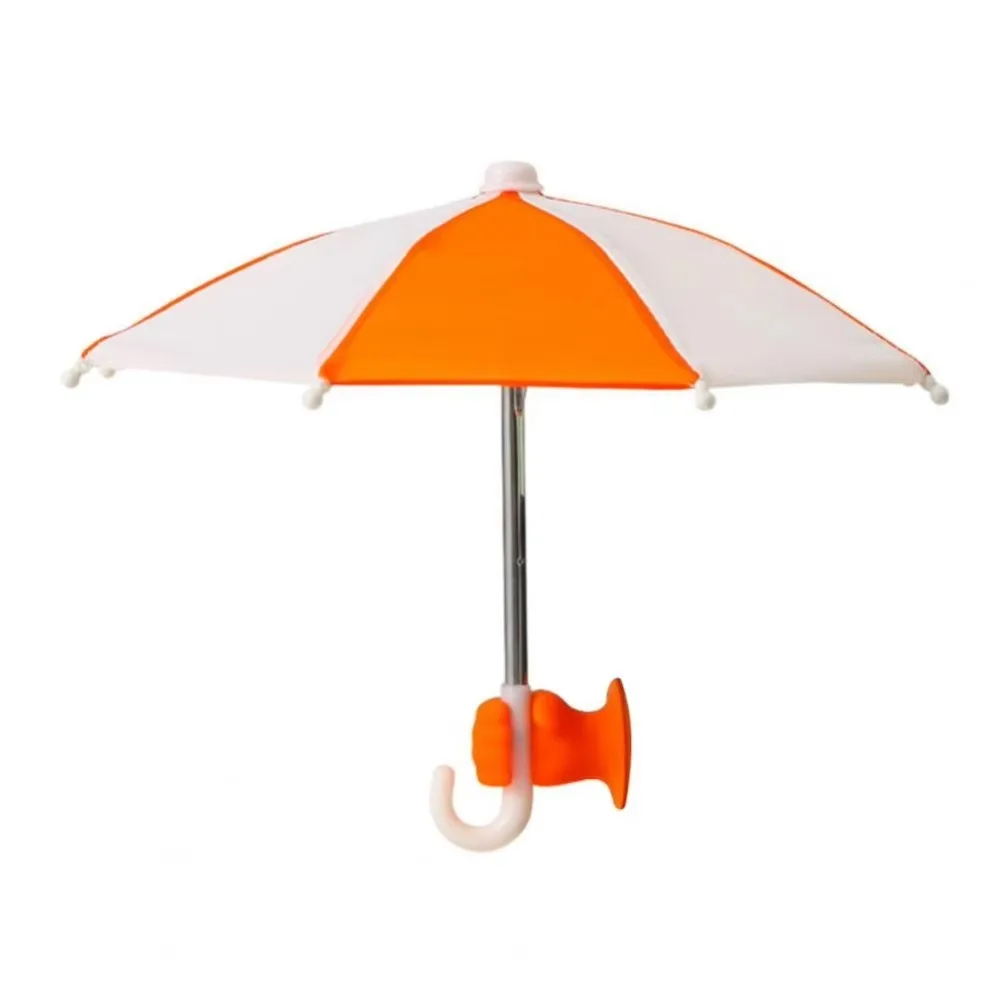 

Creative with Fist Suction Cup Phone Umbrella Sun Protection Anti-Reflective Cell Phone Holder Sun Shade Mini Screen Protector