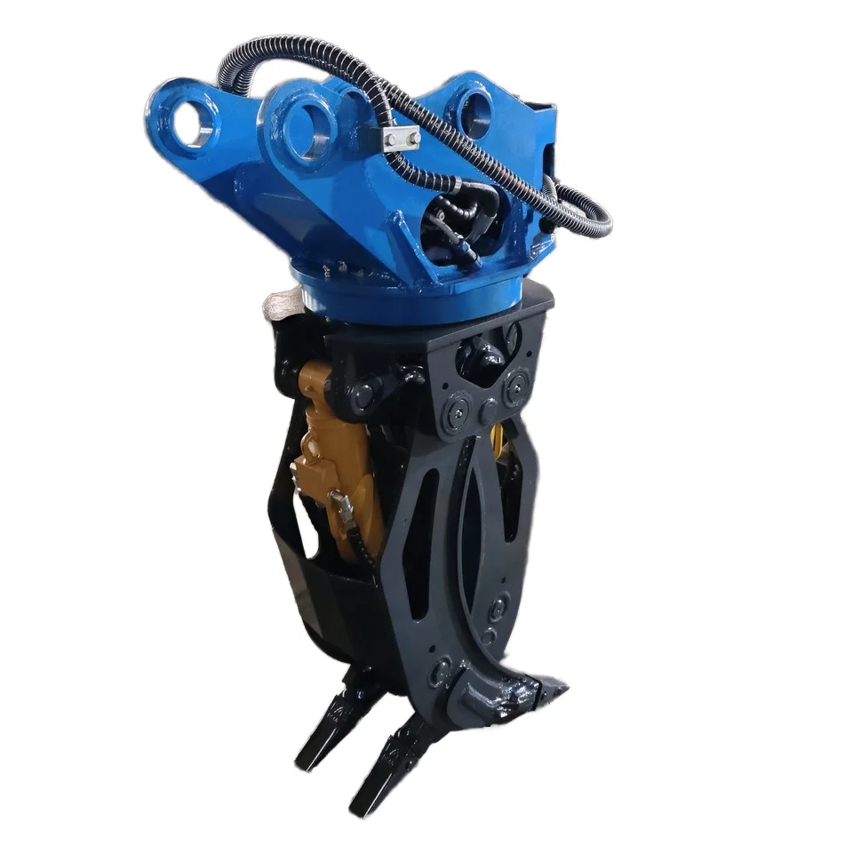 Hydraulic Grapple Hydraulic Mini Excavator Grab Hydraulic Rotating Grab Excavator Stone Grab Stone Grapple