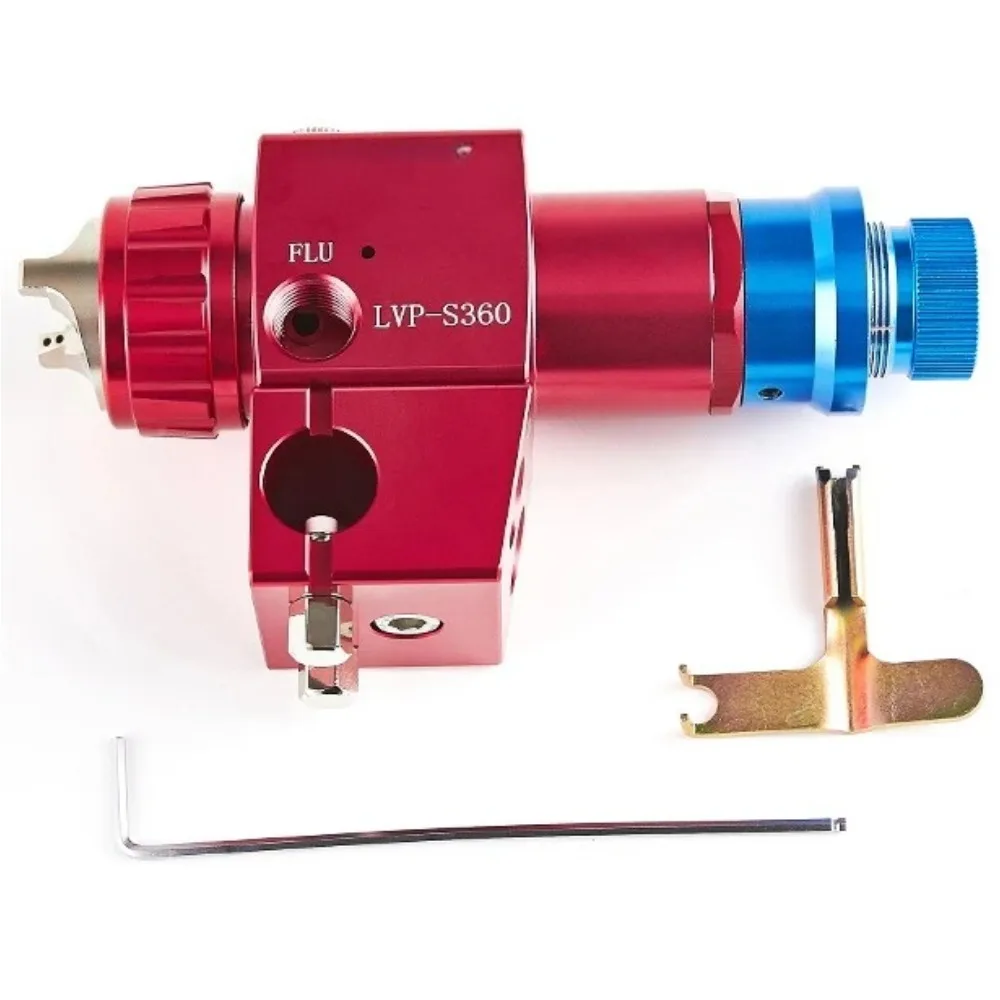 LVP-S360 Adjustable Industrial Pneumatic Atomizing Spray Gun, Low Pressure Automatic Coating Sprayer Компрессор Воздушный 220v