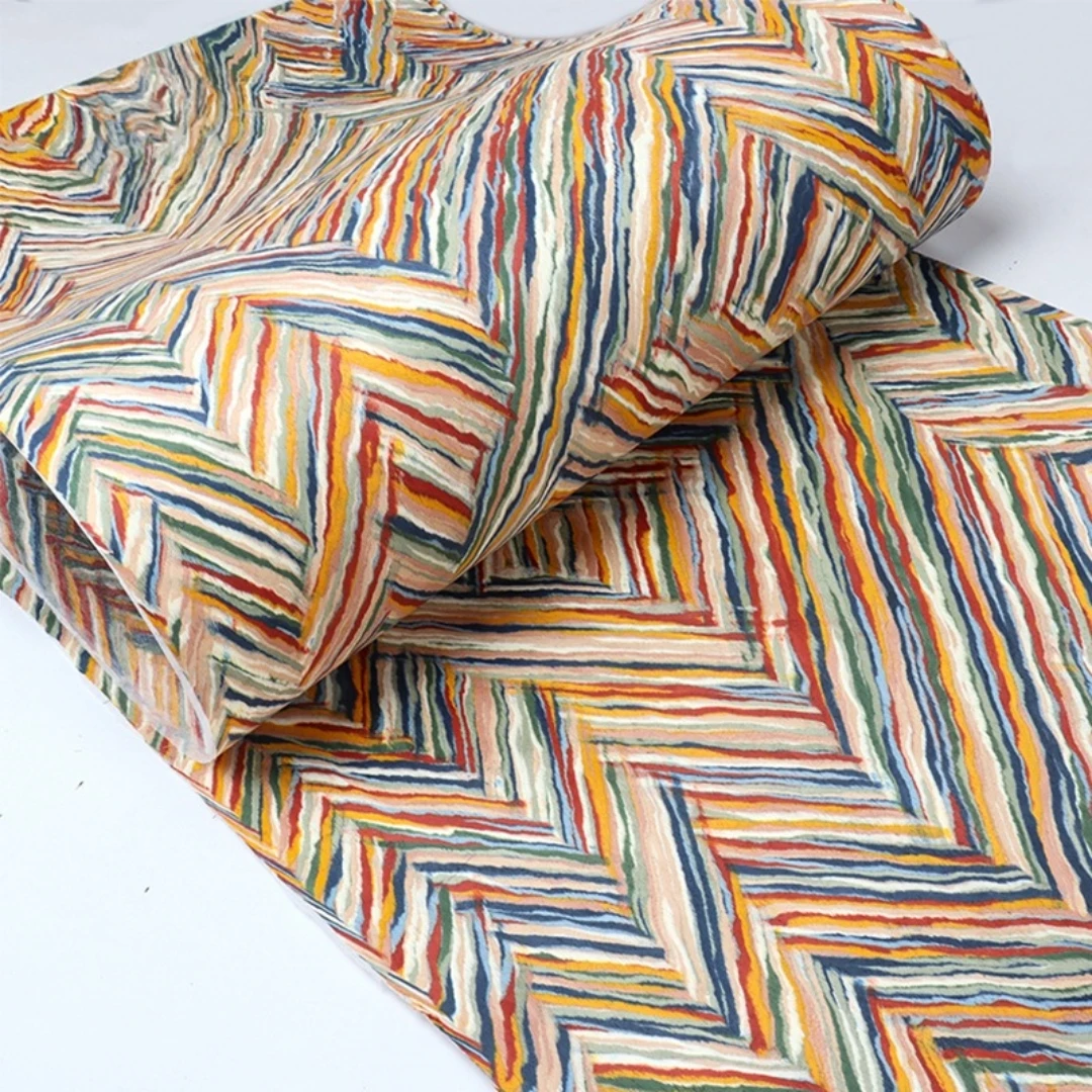 

58x250cm Colorful Fantasy World Wood Veneer for Furniture Decoration Interior Renovation Cabinet Design Projects