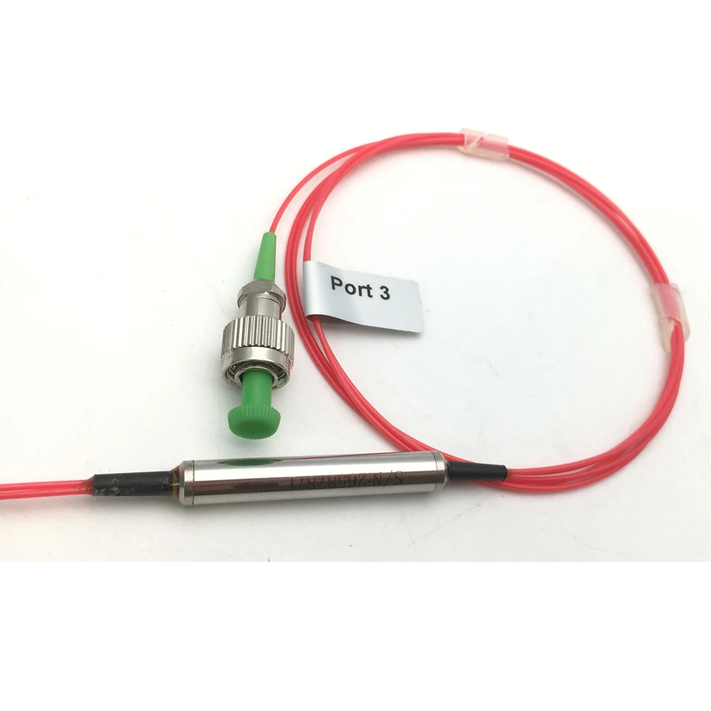Panda SM Single Mode Polarization Beam PM Fiber Optic Splitter PBS-1X2 5*35 0.8M With SM FCAPC Fibre Connector
