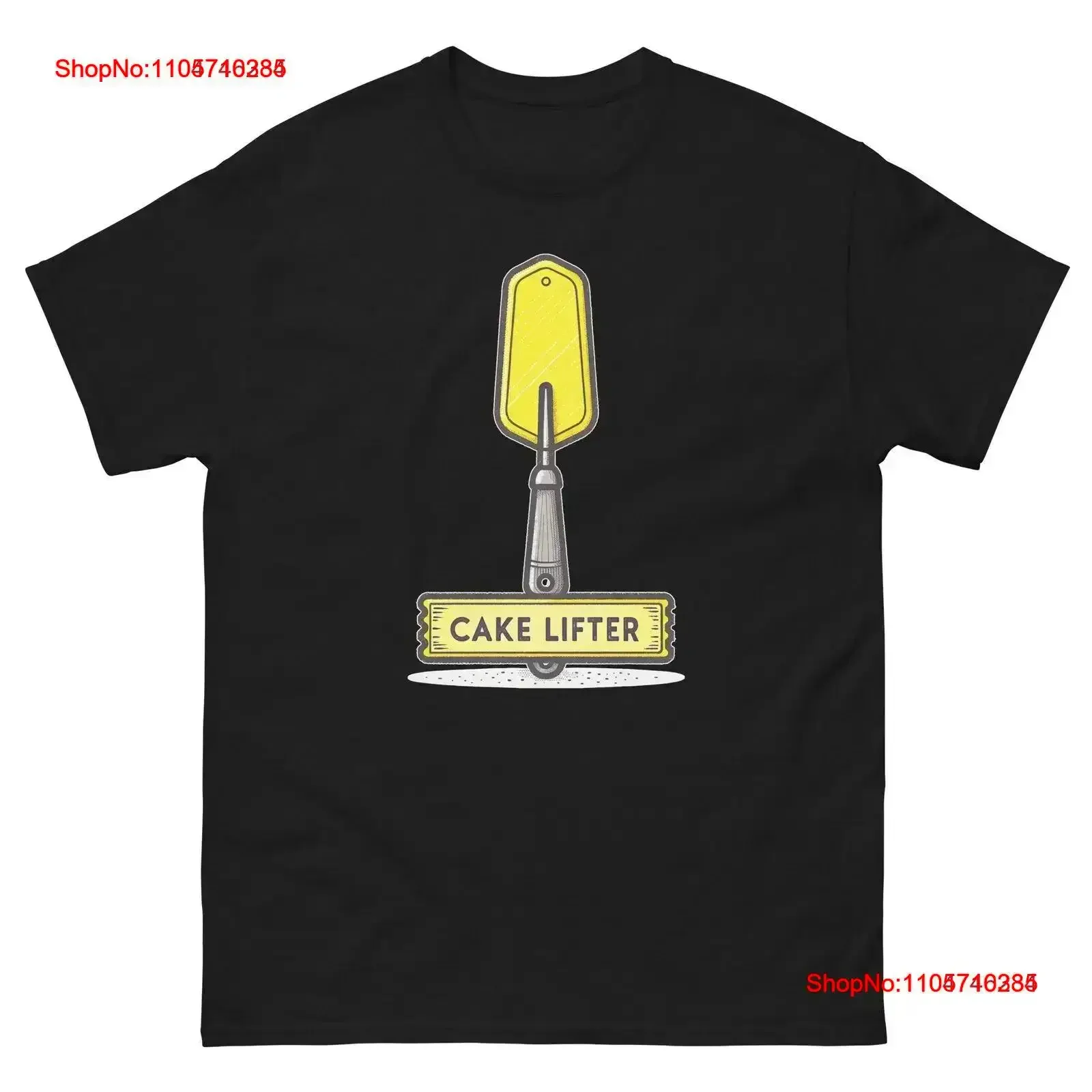 Cake Lifter Kitchen Home Cooking Culinary Utensil T Shirt vintage Washed Versatile fashion Soft Casual designer clothes homme