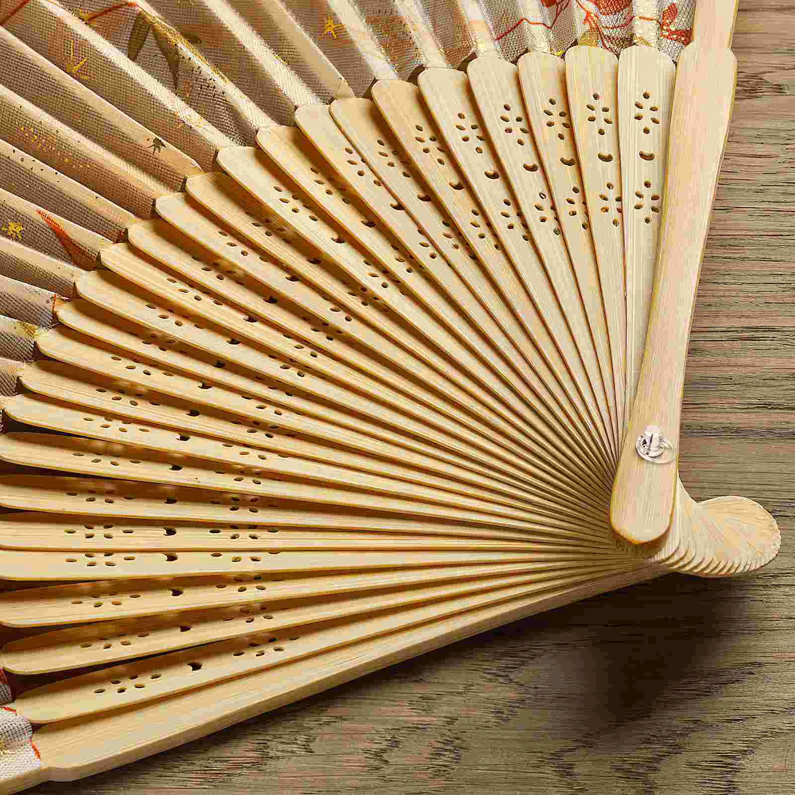 5 Sets Fan Accessories Stainless Steel Shaft Rivet Folding Hand Repairing Kit Bamboo Paper Accessory