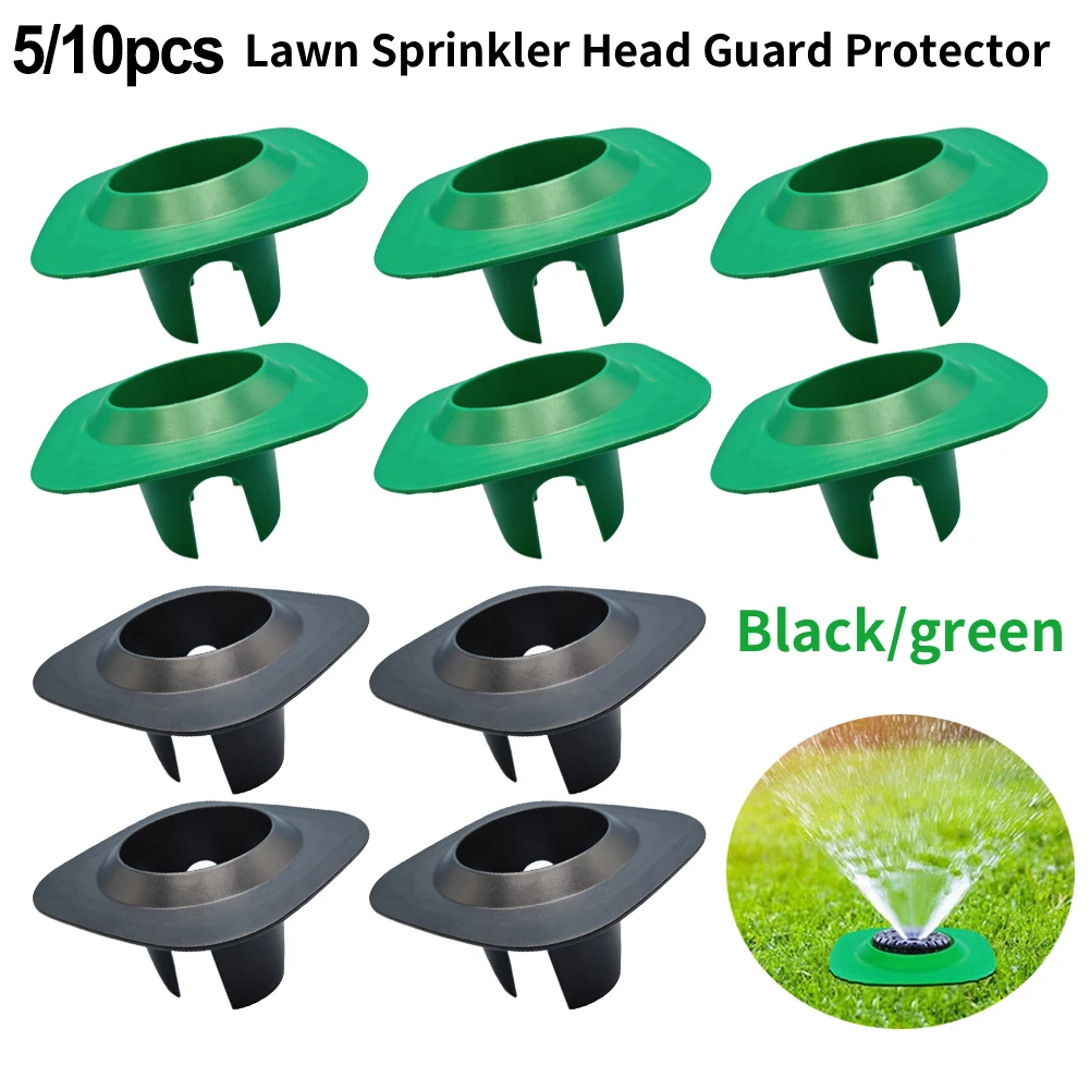 

5/10Pcs Lawn Sprinkler Head Guard Protector PVC Sprinkler Guards Dust Proof Garden Sprayer Guard Lawn Irrigation Accessories