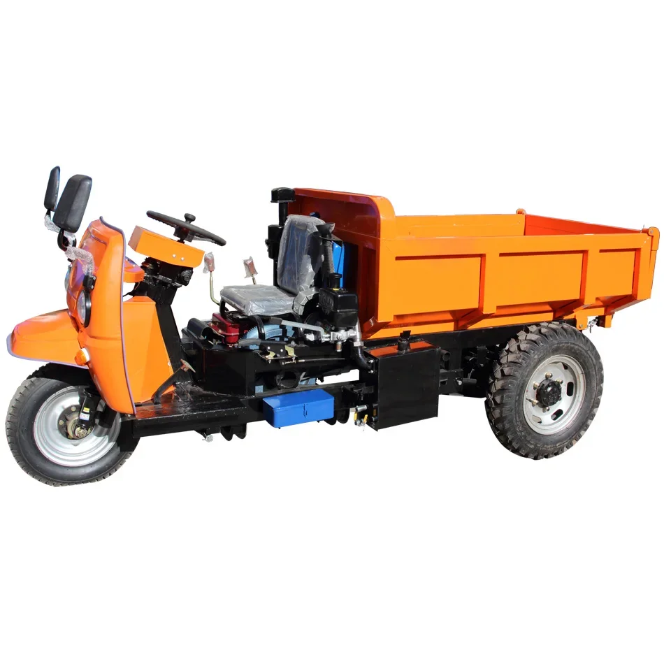 LK270D Hidráulica Tpping Track Mini Dumper, Mini carregadeira de rodas com carga, toneladas 2y3