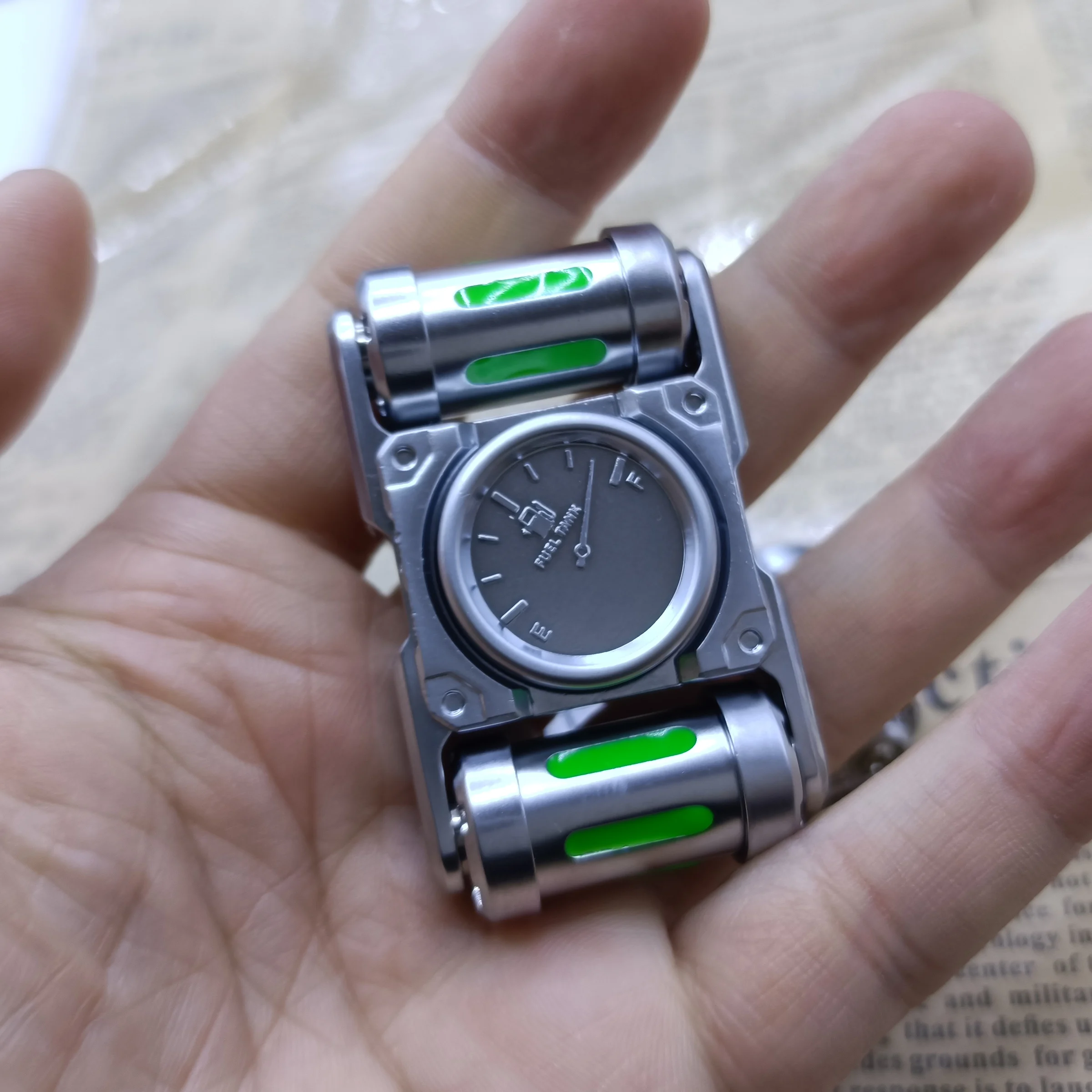 Edc fidget giroscópio rolo brinquedo alívio do estresse brinquedo anti-stress descompressão mão rolo de liga de metal crianças adulto