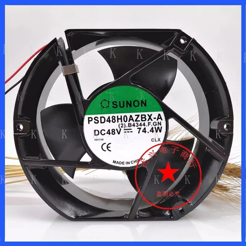 C  FOR  SUNON PSD48H0AZBX-A 17251 DC48V 74.4W 2-Wire Axial Cooling Fan