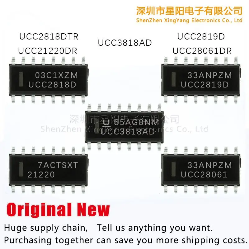 New original UCC21220DR UCC2818DTR UCC28061DR UCC2819D UCC3818AD