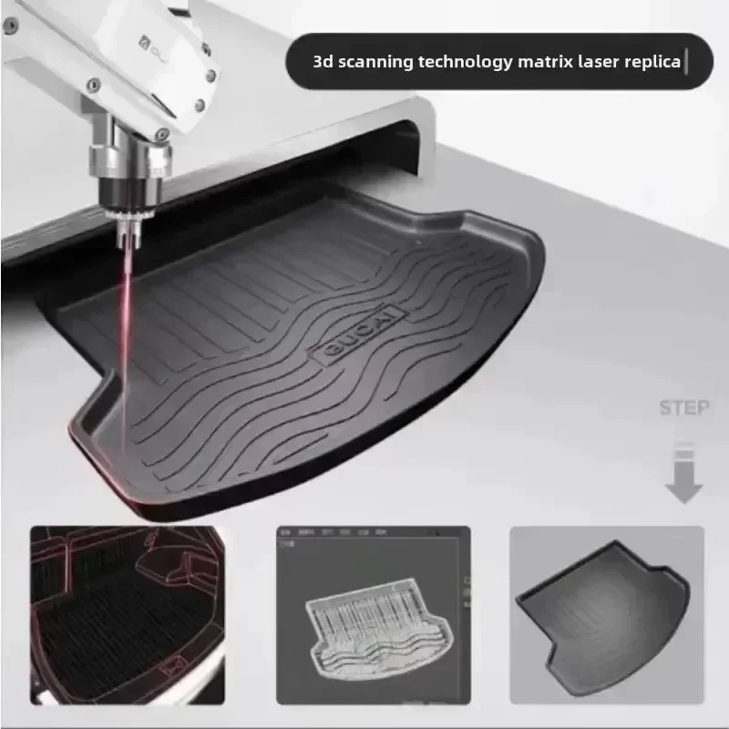 Car Auto Rear Boot Cargo Liner Tray Trunk Mat Carpet for Honda Avancier 2017-2024 Cushion Pad Carpet Pad Anti-dirty Anti-water