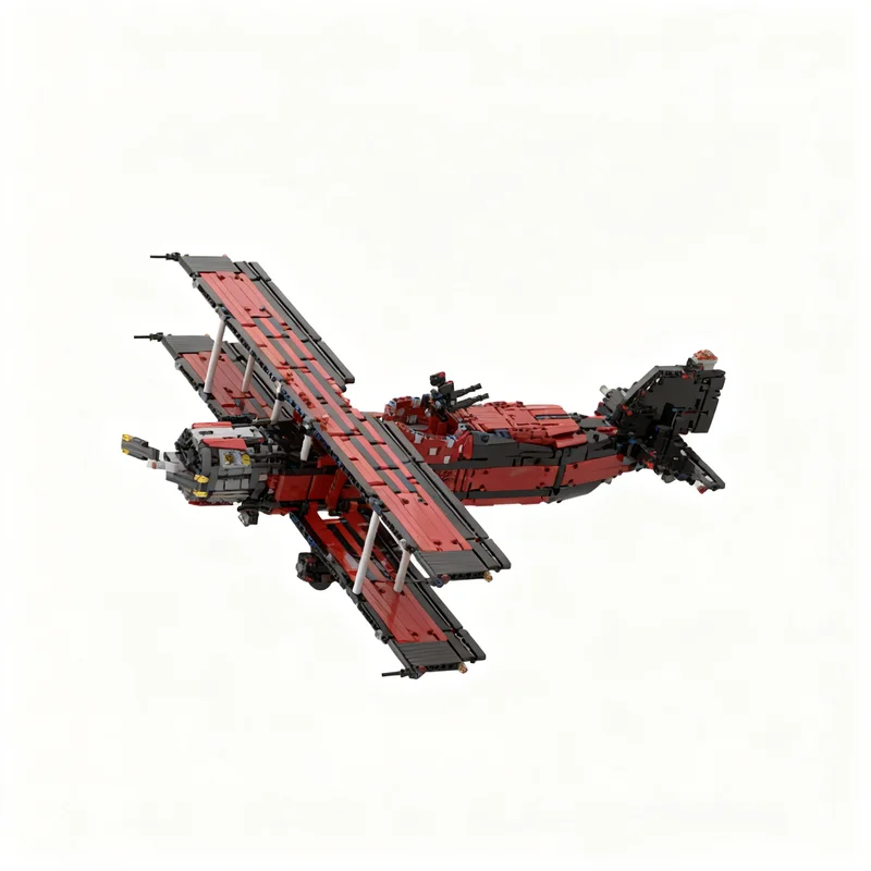 

2371pcs MOC Biplane Stampe Vertongen SV Technic Rough Terrain Technical Model Building Blocks Construction Toy Christmas Gifts