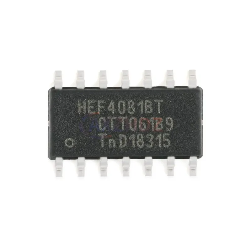 10PCS HEF4081BT SOP-14 SMD CD4081 CD4081BM 3V - 15V Quad 2-input AND gate IC