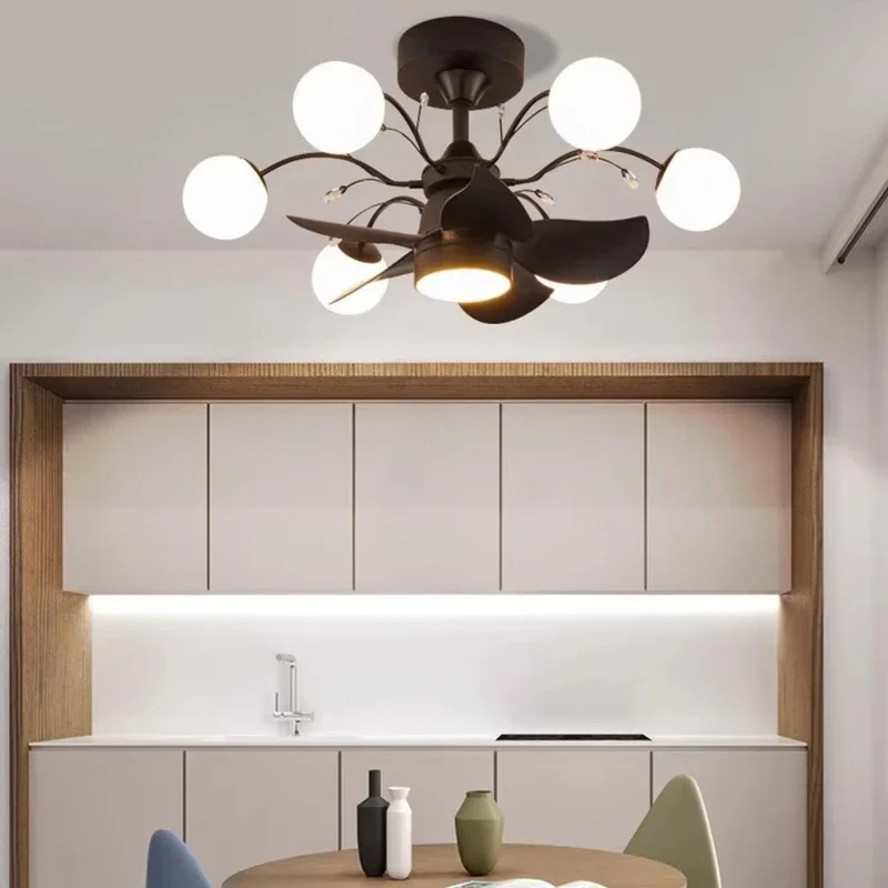 Modern Ceiling Fan Lights Home Decoration LED Chandelier Living Room Kitchen Lighting Chandelier Room Lights Ceiling Lights - Image 6