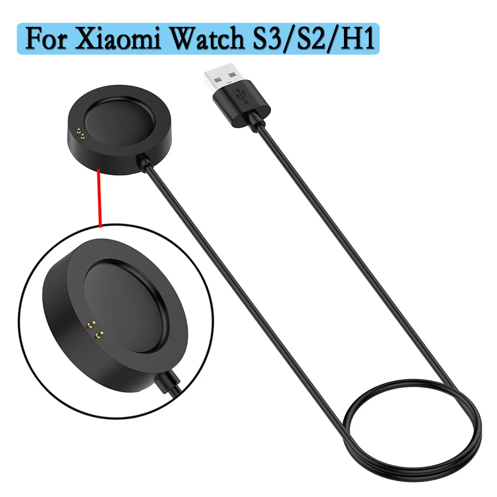 For Xiaomi Watch 2/2pro/S3/S2 Charger 100cm Watch Replacement Adapter USB Fast Charging Power Cable For Xiaomi Watch H1