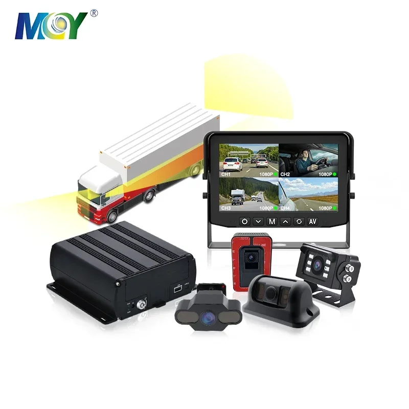 

Mcy 4G Gps Wi-Fi Mdvr Adas Переднее предупреждение о столкновении Сигнализация усталости водителя Такси Грузовик Школьный автобус Мобильный видеорегистратор Камера