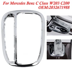 Per Mercedes Benz classe C W203 C200 C230 2032671988 Center Shifter Trim Cover Bezel Shift Gear Cover Panel Trim Frame Bezel