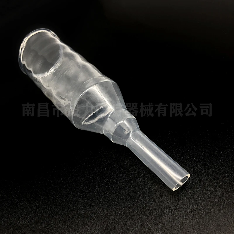 1Pcs Medical 100% Silicone Male External Catheter Self Adhesive Condom Tube Hospital Home Care