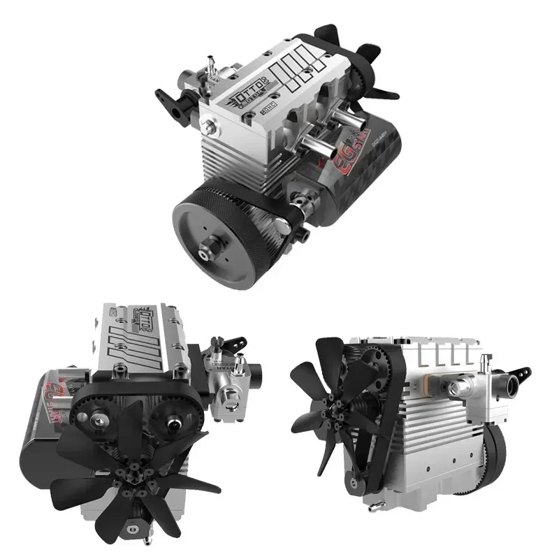 

TOYAN ENGINE 7CC Air Cooled Nitro Engine FS-L200AC1-OT Twin Cylinder 4 Stroke Engine DIY KIT