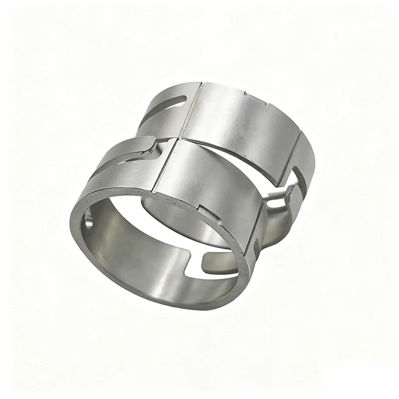

Custom Stainless Steel Hollow Ring Mechanical Components Custom Machined Parts Stainless Steel Aluminum Titanium CNC Parts