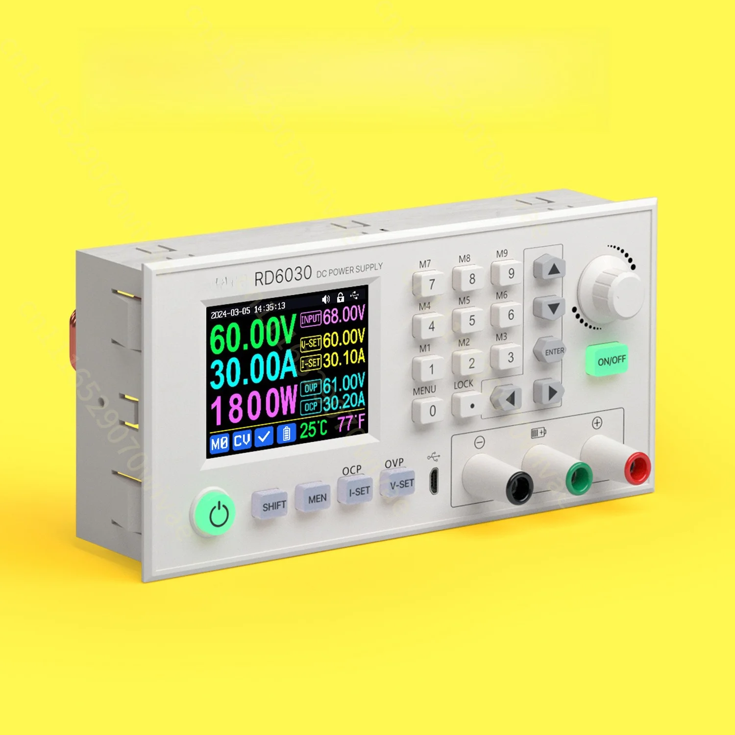Cross-border DC regulated power supply 30A digital display 12V/36V/48V/60V adjustable battery charger 5V