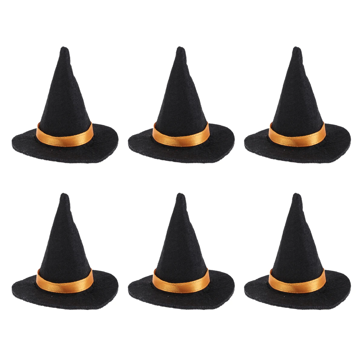 

12 Pcs Witch Hat Props Halloween Decorations Bottle DIY Crafts Handicrafts Cover Child