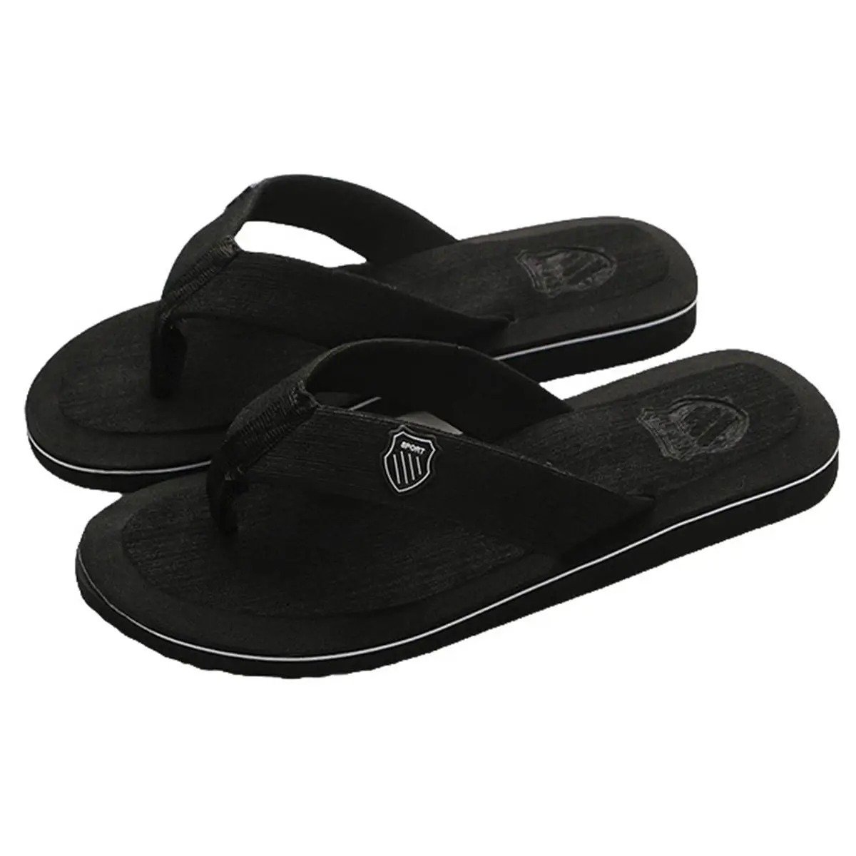 

EVA Material Beach Flops Lightweight Comfortable Non Slip Bottom Design Suitable For Home Bath Summer Slippers