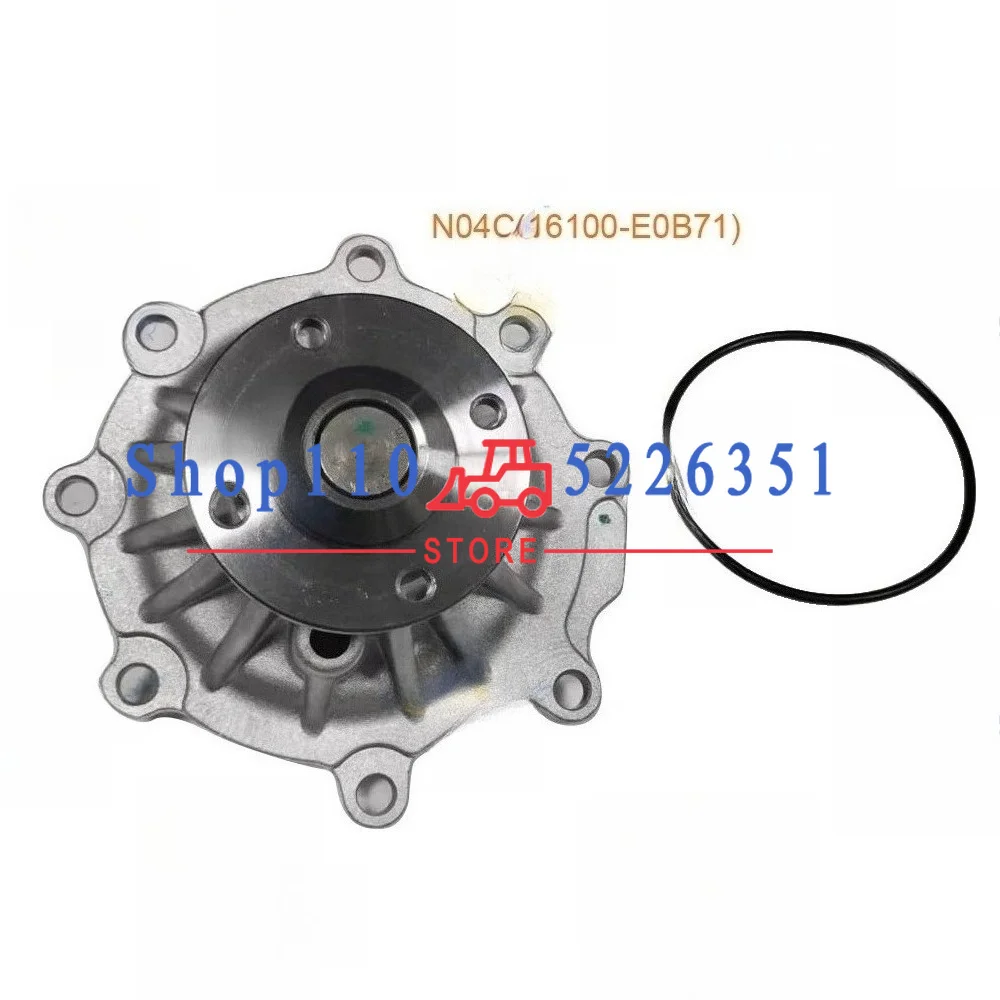 Water Pump 16100-E0B71 For N04C Engine Overhaul Rebuild Kit