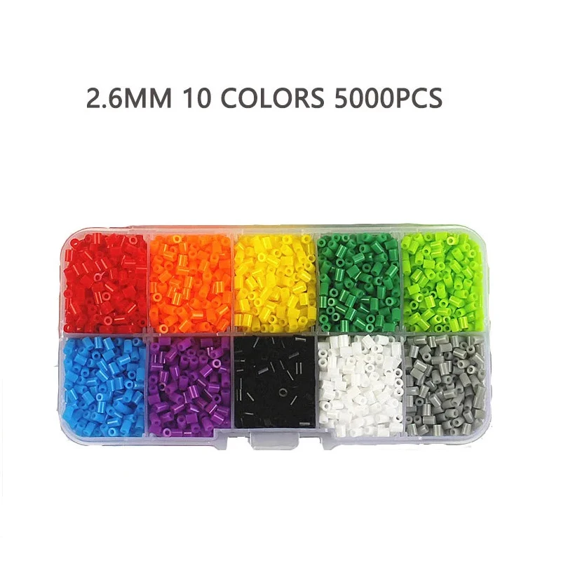 4 Stück 2,6mm/5mm Bügelperlen Transparente Extra Große Quadratische Bügelplatten DIY-Material Vorlage Schmelzperlen