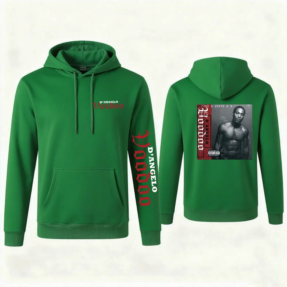 RIP تحية D'Angelo سأفتقد دائمًا. البني السكر الرجال النساء ملابس طويلة الأكمام الخريف هوديي مجموعة الرجال الملابس #5