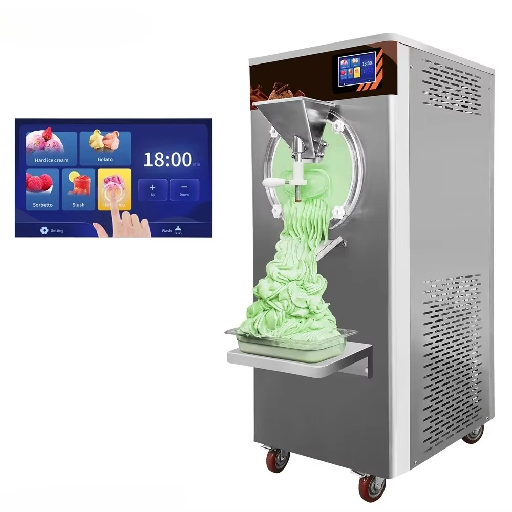 High Productivity 56l/h Ice Cream Hard Ice Cream Machine Freezer