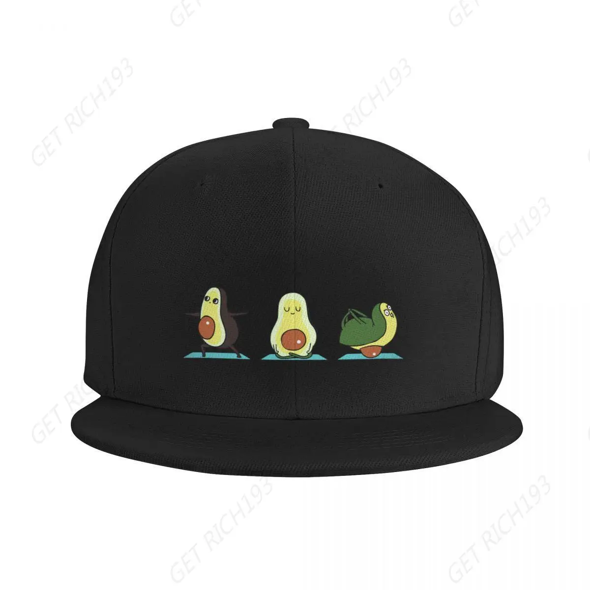 

Avocado Yoga Baseball Cap Fishing Caps Cosplay Woman Hats Men One Size Fruit Lovers Hat Hiphop Sun Visor