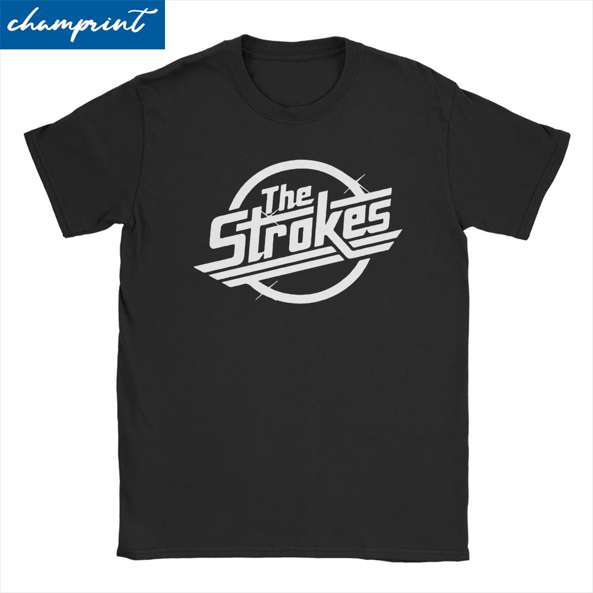 Strokes Rock Music for Men Women T Shirts Funny Tee Shirt Short Sleeve Crew Neck T-Shirts Pure Cotton Summer Clothing