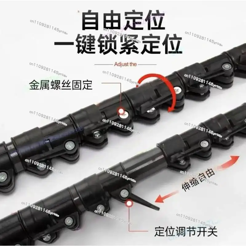 telescopic rod pulping and pine tower picking multifunctional handicrafts