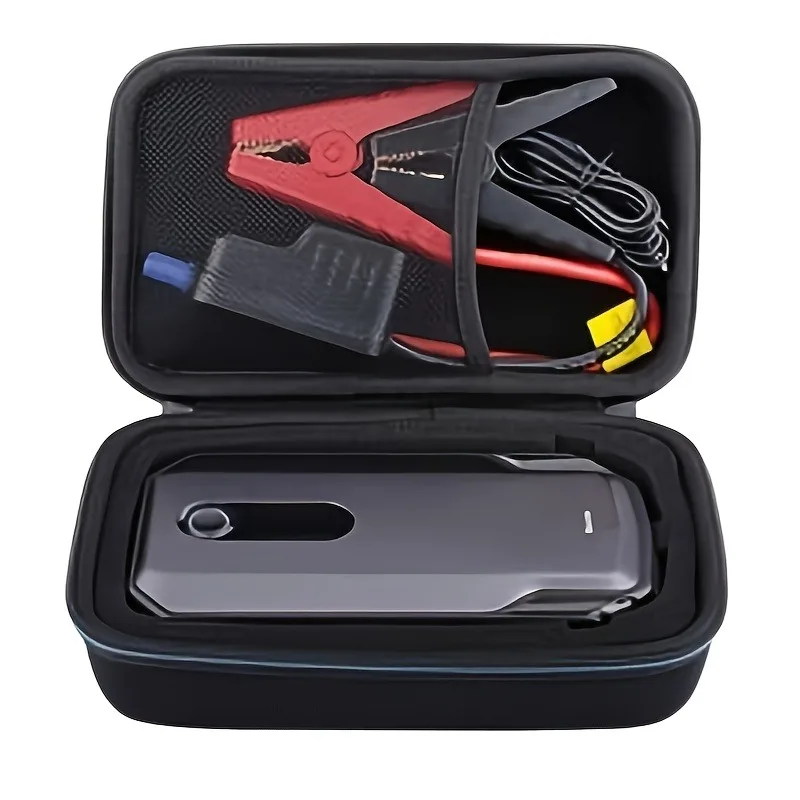 

Car Emergency Starting Power Storage Bag Portable Eva Hard Travel Case Car Battery Charger Storage Organization Box