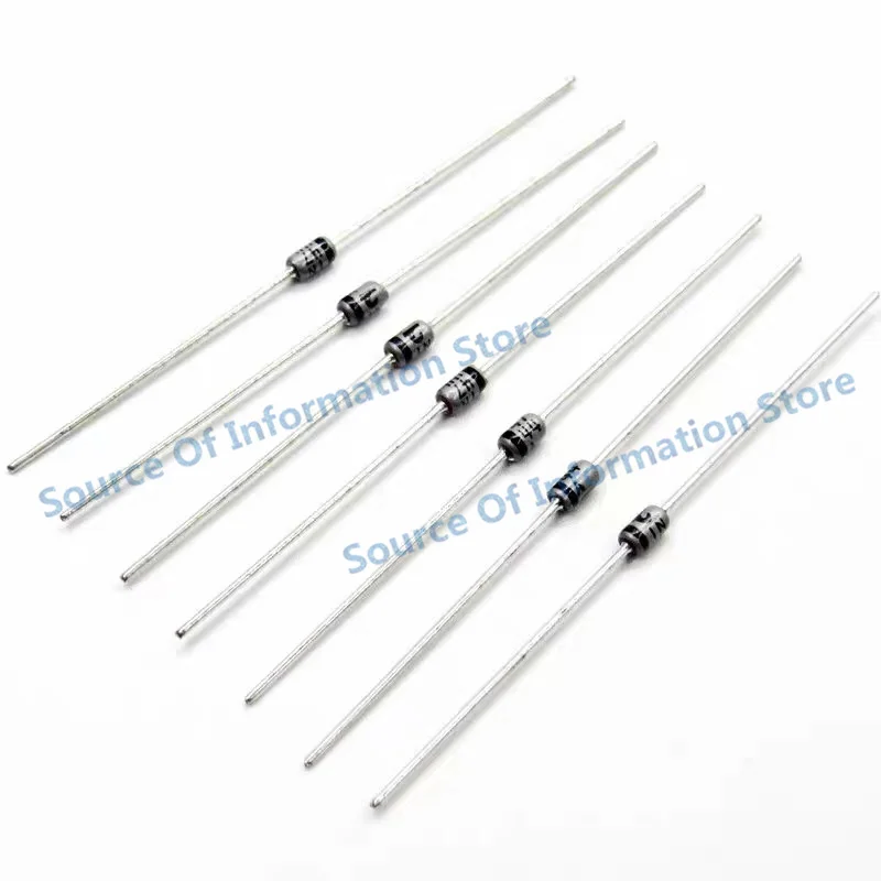 100Pcs Regulator Diode Assorted 1N4744A 1N4728A-1N4852A 1W High Power Diodes for Electronics 15V 12V 3.3V 20V 10V