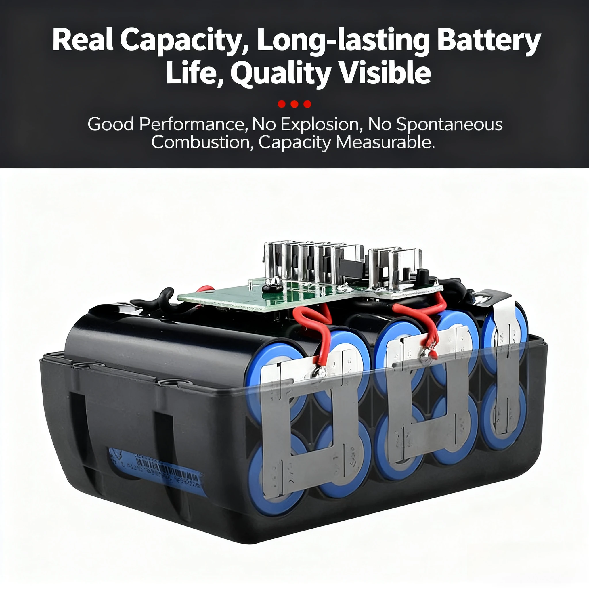 

Replacement for Hitachi BSL1830 BSL1415 18V 6000mAh Li-ion Battery for Hitachi Power Tools Fast Charging