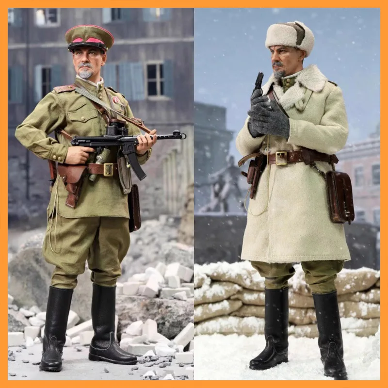 

In Stock 1/6 Scale DID R80173 Snow Infantry Lieutenant Viktor Rezenov Full Set Fit 12inch Action Figure Model Toys