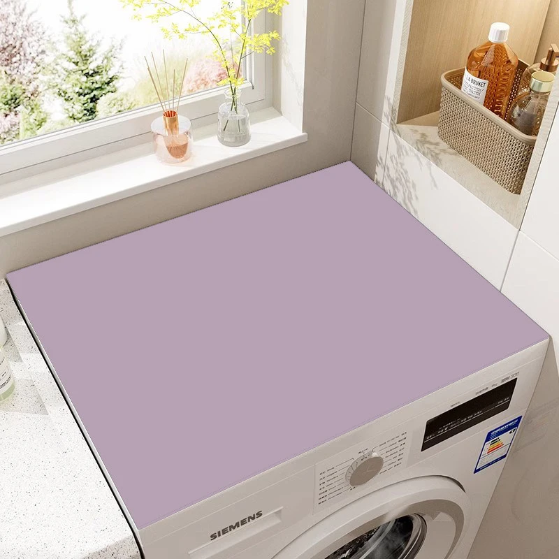 Minimalist Fully Automatic Drum Washing Machine Cover Pad, Sun Protection Countertop Pad, Waterproof And Dustproof Pad