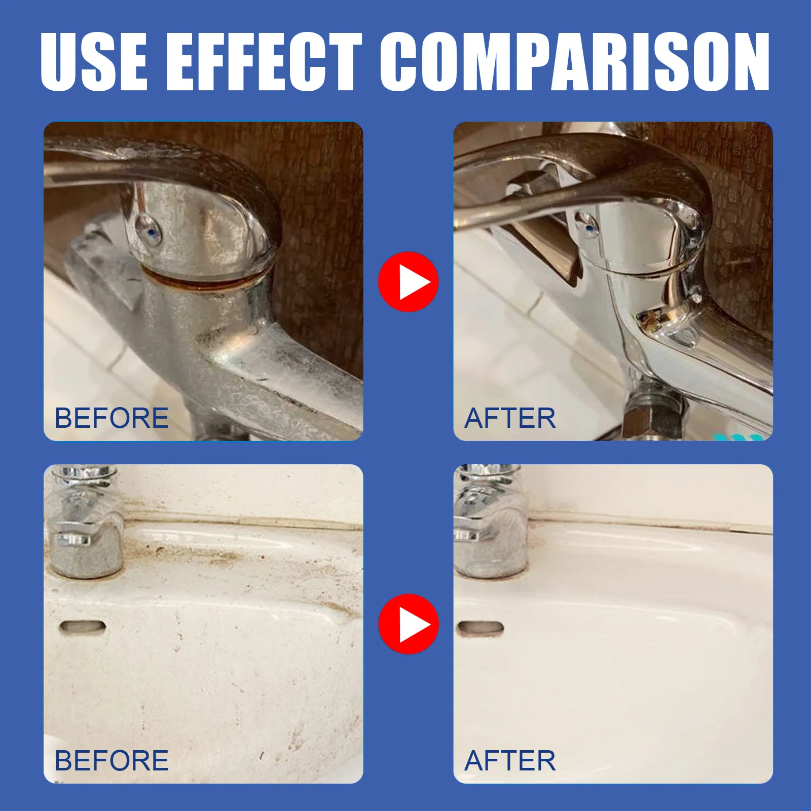 Bathroom Cleaner Spray Stubborn Stain Cleaner Remove Mold Descale Wash Basin Limescale Clean Rust Removal Toilet Descaling Agent