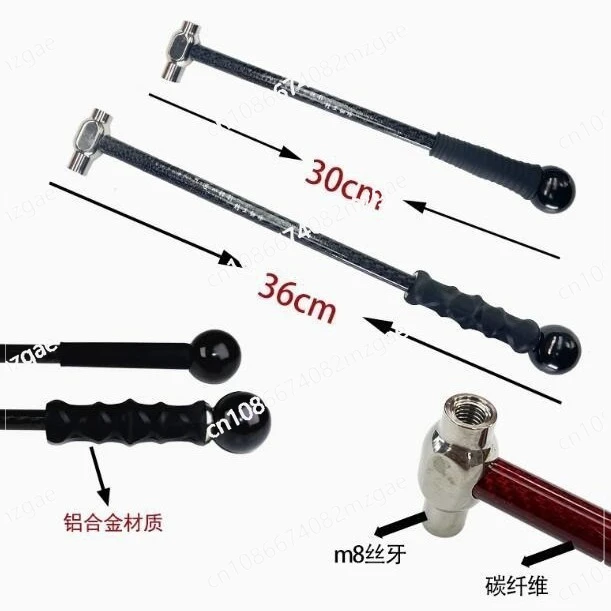 Car Dent Repair Tool, Double Hammer Double Pen Set, Dent Dent M8 Traceless Tapping Repair