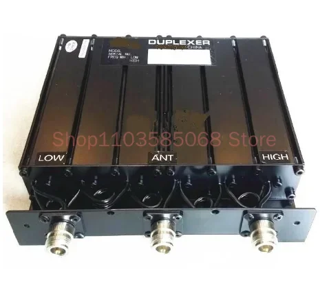 

Free Shipping Repeater 50W 450MHz 6 Cavity UHF Duplexer 5MHz Spacing N Female Connector