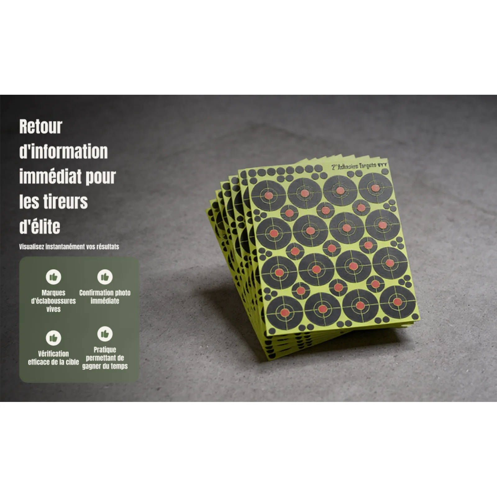 

Самоклеящаяся бумага для наклеек: лист для тренировок по стрельбе из лука для точной отработки навыков