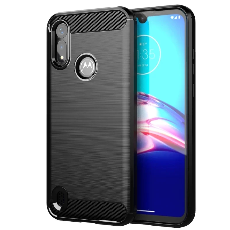 For Motorola Moto E6i E6s 2020 Soft Silicone Case Luxury Matte Back Cover for moto e6s 2020 Shockproof Protective Phone Cases