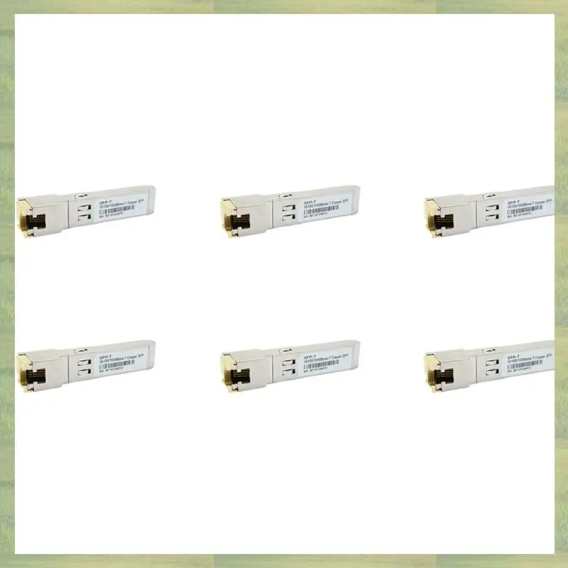 N15R-6X Gigabit RJ45 Modulo SFP 10/100/1000Mbps SFP Rame RJ45 SFP Ricetrasmettitore Gigabit Ethernet Switch