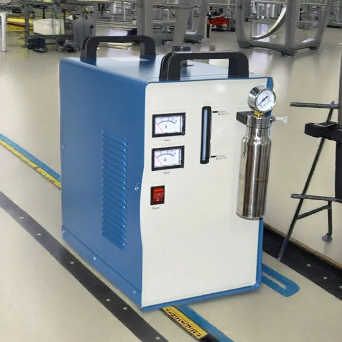 CE H260 المحمولة مولد لهب الهيدروجين ماكينة تلميع الأكريليك 150L 2 مشاعل الغاز ماكينة تلميع الأكريليك الحرة 220 فولت