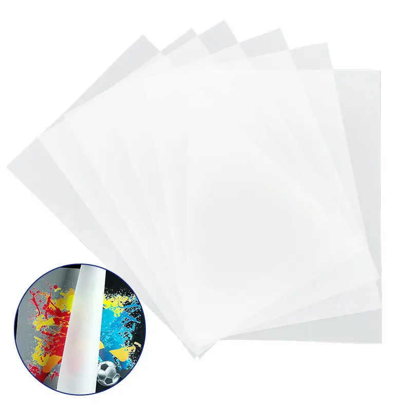 A4 Sheet Hot/Cold Peeling Heat Transfer PET DTF Film