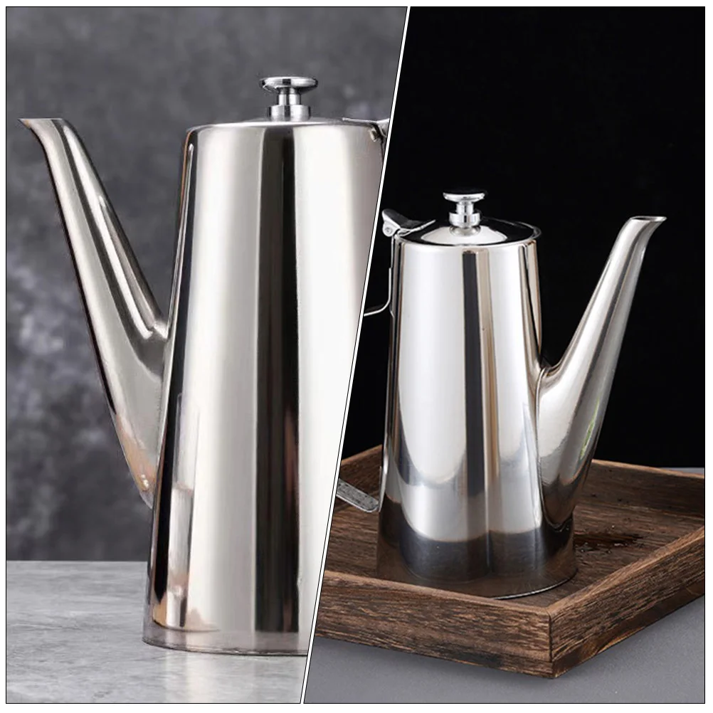 

Stainless Steel Kettle Water Pitcher Teapot Stovetop Jug Kitchen Supplies Practical Heat Conduction Anti Scald Filter