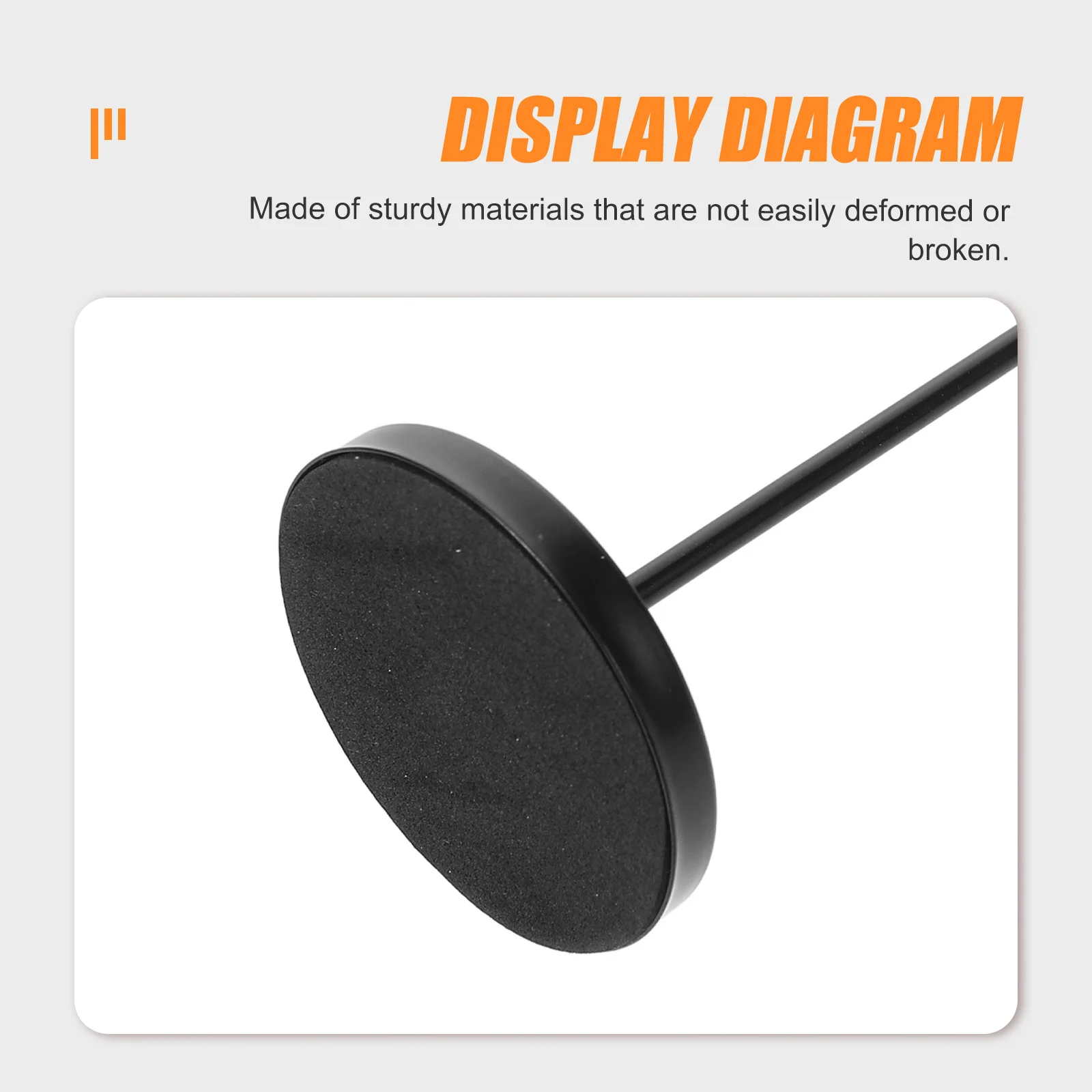 

Receipt Holder Spike with Sturdy Metal Design for Restaurant Hotel Office Use Easy to Organizer Desk Memo Fork